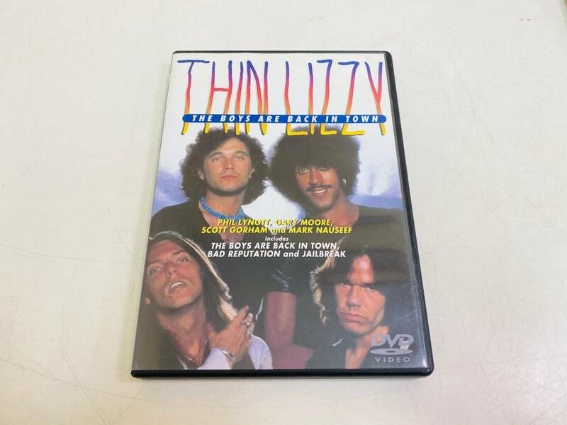 【良品・DVD・国内版】シン・リジィ（Thin Lizzy）『 ボーイズ・アー・バック・イン・タウン/Boys Are Back In Town』ゲイリー・ムーア