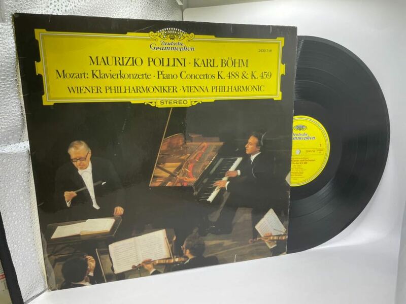 [X-757] POLLINI-BOHM/MOZART-PIANO CONC. K488 & K459/ 独　grammophon:2530 716 クラシック