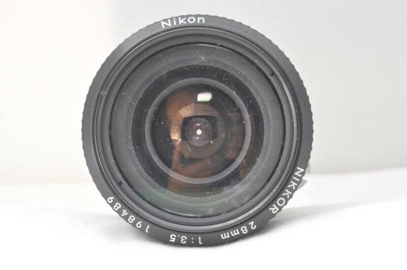 ★動作品★NIKON NEW NIKKOR 28mm F3.5#9176