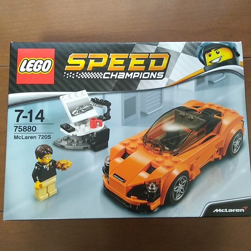 即決　レゴ(LEGO)スピードチャンピオン マクラーレン 720S 75880 新品未使用　正規品　レーシングカー 車　カー　スポーツカー　　イエロー
