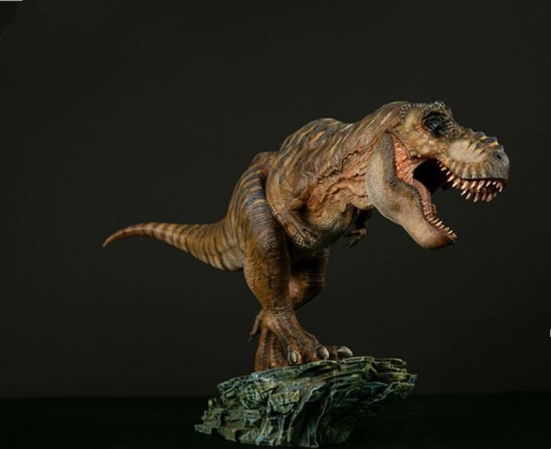 人気ティラノサウルス・レックス　フィギュアPVC塗装済み完成品　数量限定コレクション恐竜モデル　恒久の王