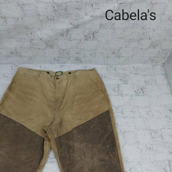 Cabela's カベラス ワークパンツ オイルドコットン W9191