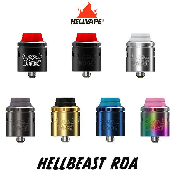 VAPE HELLVAPE HELLBEAST RDA 24mm アトマイザー GOLD 新品　BOX