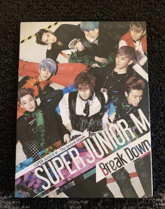 SUPER JUNIOR M BreakDown　second　album　K-POP　※複数あり