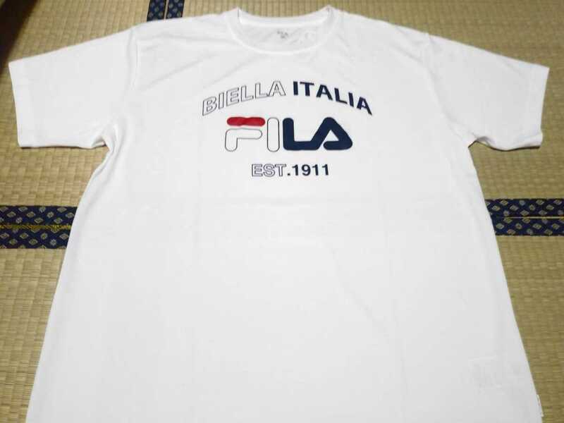 【新品】FILA 速乾半袖Tシャツ　LL 白