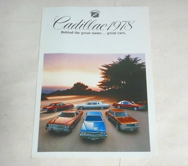★旧車カタログ【GM Cadillac 1978 キャデラック】1978年 セビル ブロアム エルドラドビアリッツ クーペ デ・ビル エレガンス ヤナセ