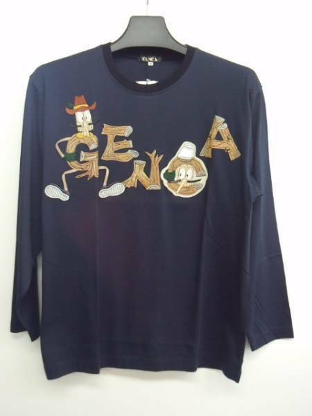 50％OFF〓ＧＥＮＣＡ〓春物長袖Tシャツ(48)L〓新品