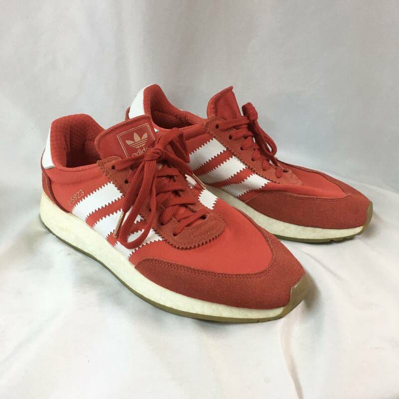 ●USED● Adidas アディダス INIKI RUNNER イニキ ランナー RED White BB2091 27.5ｃｍ