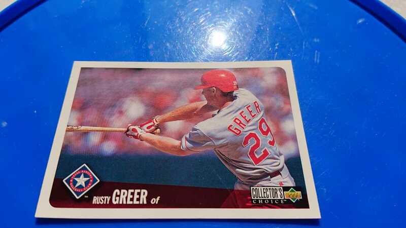 ラスティ・グリア Rusty Greer 1996UPPER DECK 741 MLBテキサス・レンジャーズ