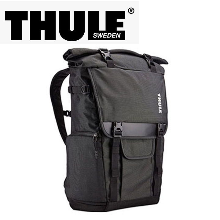 【新品/送料無料】THULE Covert DSLR Rolltop Backpack カメラ 収納 リュック デジタル 一眼レフ 灰色 tldslrdk