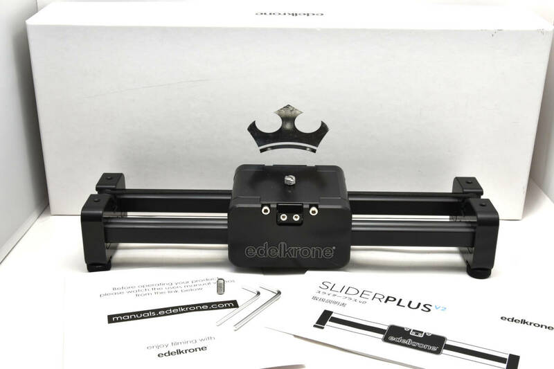 キレイ！ エーデルクローン スライダープラス　edelkrone SliderPLUS v2 Small　元箱付！　小型　映像 動画撮影　デジタルカメラ