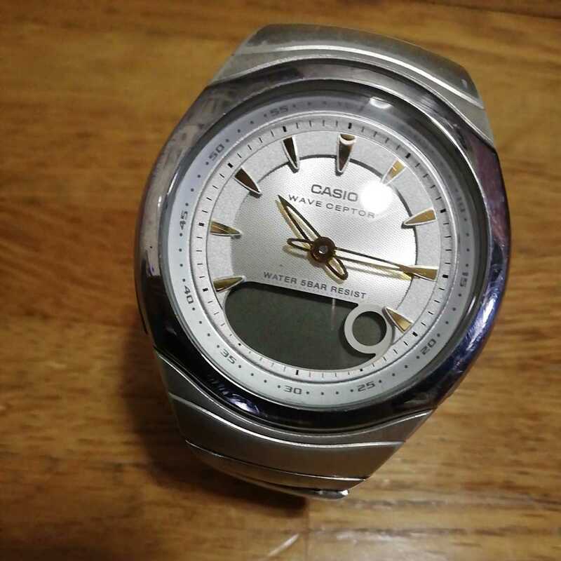 腕時計カシオ カシオウェーブセプター ceptor メンズ腕時計 　CASIO　WAVE CEPTOR WVA-102