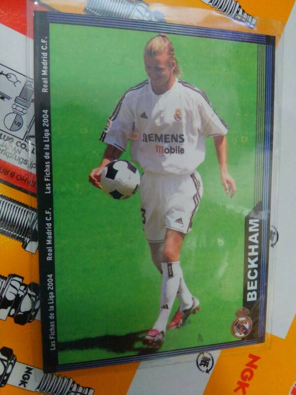 】MC 2004 Fichas Liga】№19 David Beckham●Real Madrid