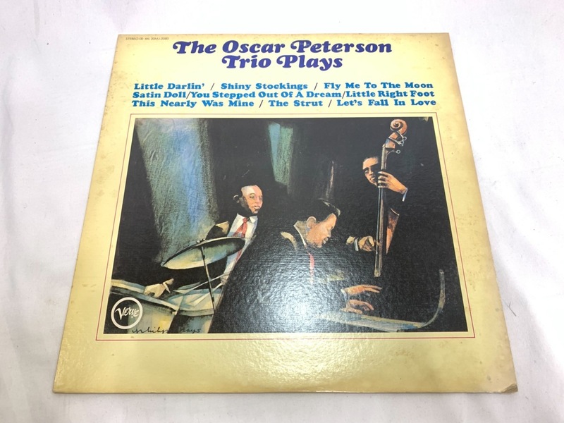 ◆The Oscar Peterson Trio Plays レコード Verve◆