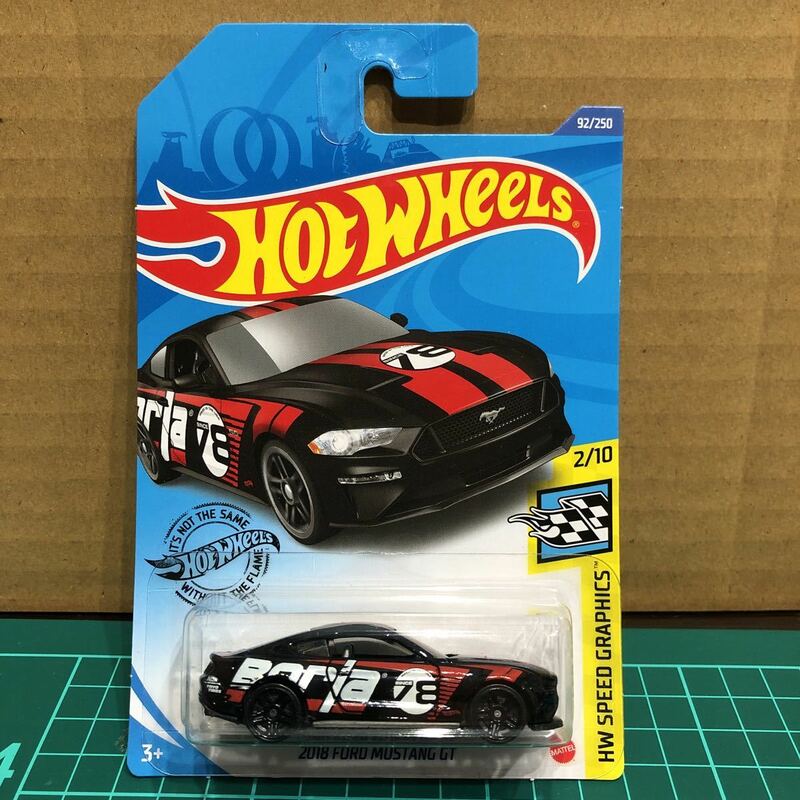 A-6 Hot Wheels ホットウィール 2018 フォード マスタング GT SPEED GRAPHICS ダイギャストミニカー 未開封品 売切り