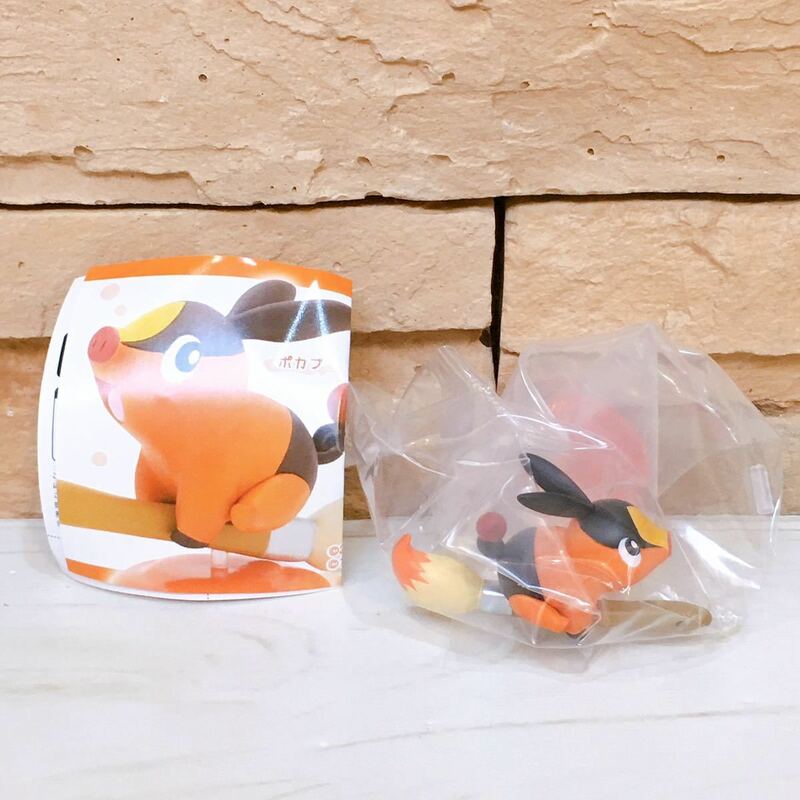 ガチャ☆ポケットモンスター パレットカラーコレクション Orange☆ポカブ☆ポケモン