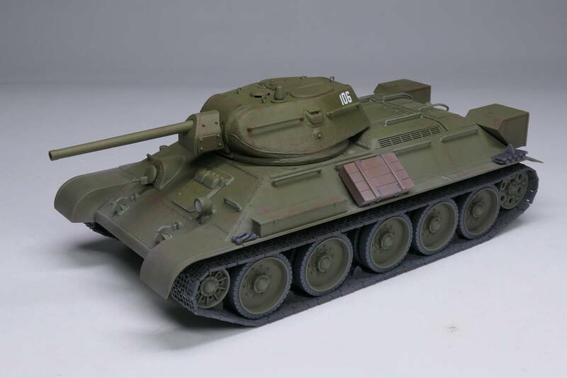 （完成品・模型）１/４８　T-３４-７６　1941年型