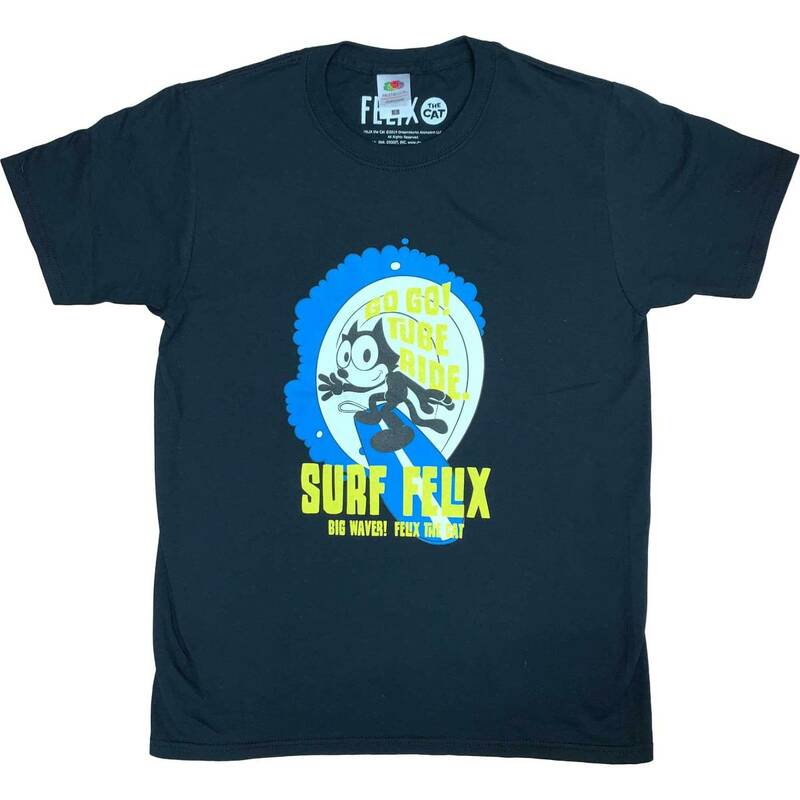 匿名発送 送料込み Mサイズ Felix フィリックス Tube Tシャツ ブラック 黒 アロハ aloha hawaii ハワイ サーフボード サーフィン