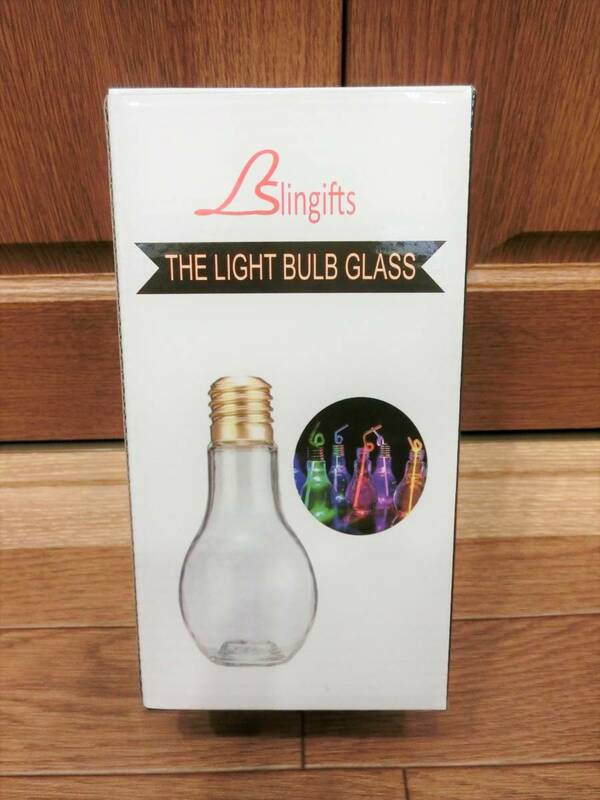 THE Light BULB GLASS / 電球ボトル　LED　フォトジェニック