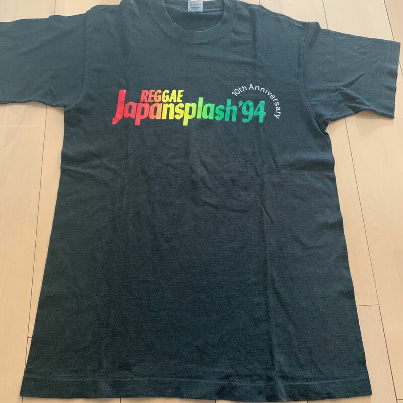 レア【Fruit of the loom】reggae japan splash Tシャツ 10周年 1994 freddie Mcgregor Beres Hammond USA製 レゲエ ジャパン スプラッシュ