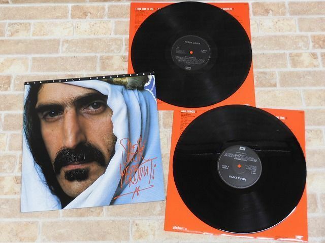 Frank Zappa / フランク・ザッパ sheik yerbouti 2枚組 アナログレコード ○ 【9548y】