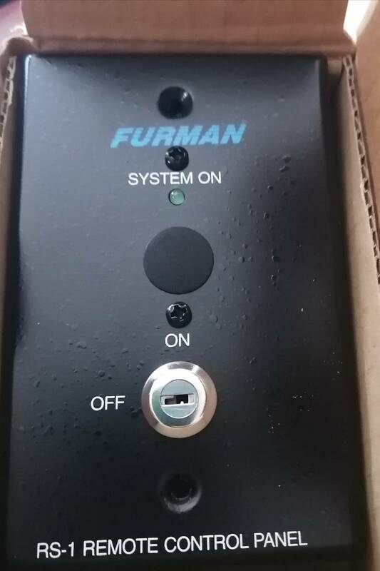 FURMAN 電源 リモート・コントロール・パネル RS-1 【国内正規輸入品】