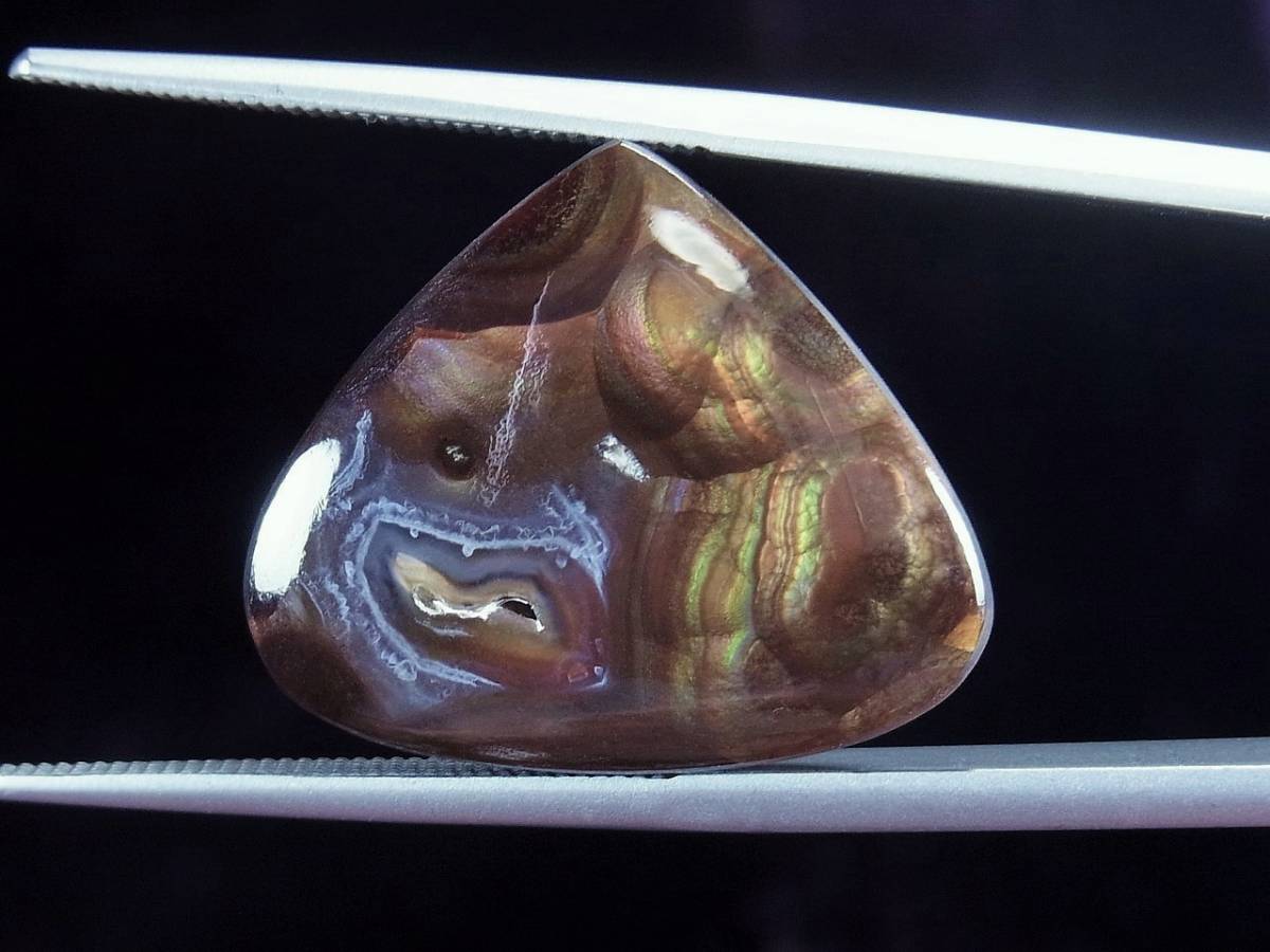 《Gem Force》メキシコ産！ファイヤーアゲート 15.42CT ルース