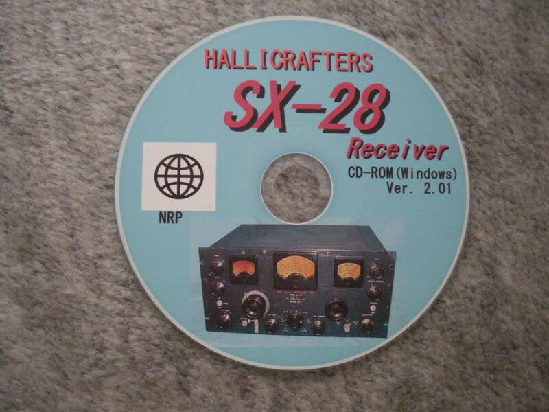 HALLICRAFTERS SX-28 Receiver CD-ROM(Windows)