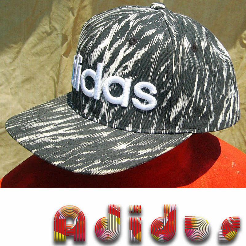 即決■adidas■森からやって来た森蘭丸cap■■古着