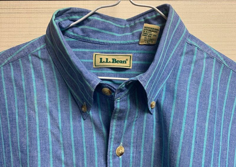 L.L.Bean エルエルビーン ボタンダウンシャツ　80's ビンテージ　　美品