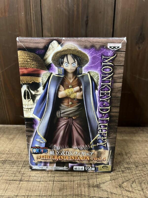 組立式DXフィギュア THE GRANDLINE MEN vol.4 ONE PIECE モンキー・D・ルフィ 未開封