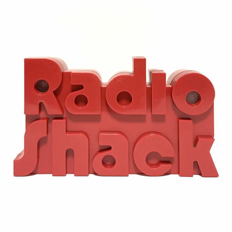 ★レア Radio Shack ラジオ ノベルティ 70年代 80年代 70s 80s スペースエイジ パントン ビンテージ アンティーク インテリア レトロ