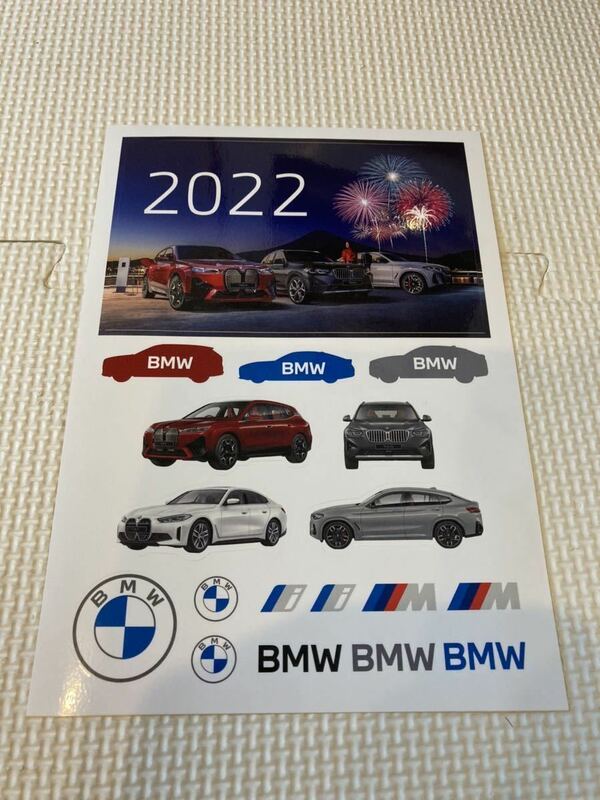 美品　非売品　BMW 正規店 2022シール