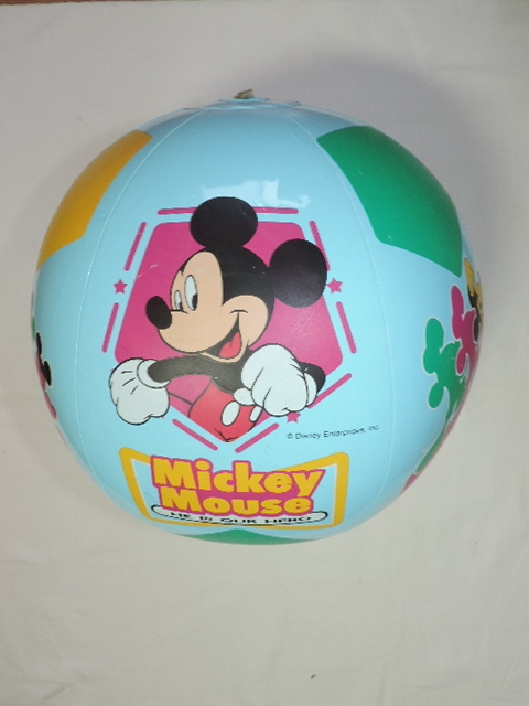 ☆ミッキーマウス ビーチボール ４０ｃｍ・水遊び・海水浴・プール☆