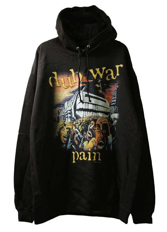 Dub War (ダブウォー) パーカー プルオーバー Dub War Pain Pullover Hoodie Black (The Earache Records) Metal