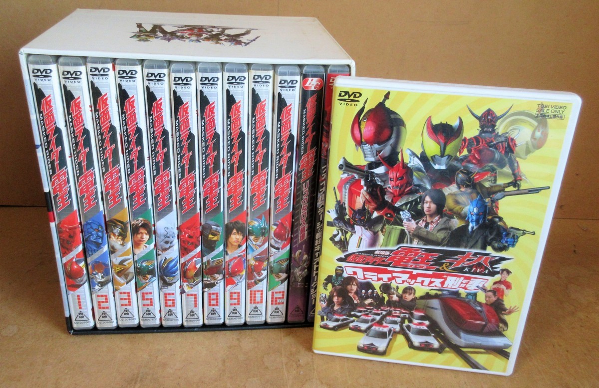 ☆DVD/仮面ライダー電王 1～3・5～10・12&ダイジェスト版&劇場版 DVD13枚セット◆平成ライダー第8弾！佐藤健主演12,991円
