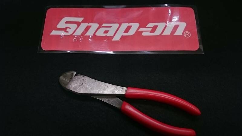 @ ＜27034＞　Snap-on 　スナップオン　ニッパー　387ACP　旧ロゴ　アンダーライン　USA