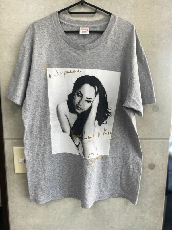 希少　17SS シュプリーム　sade Tシャツ サイズL Supreme シャーデー　SADE Tシャツ　 正規品　USA製