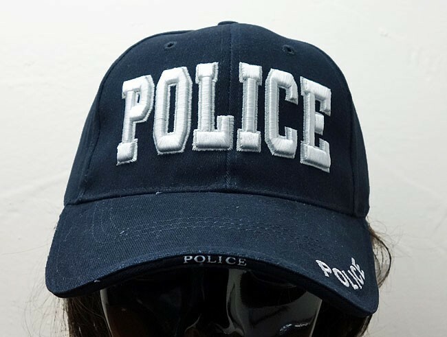 POLICE ベースボールキャップ 帽子 メンズ キャップ ROTHCO ロスコ 社製 ブランド 新品 / 紺 ネイビー