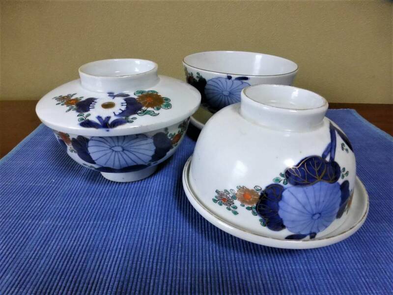 茶碗蒸し　Vintage 品 5客