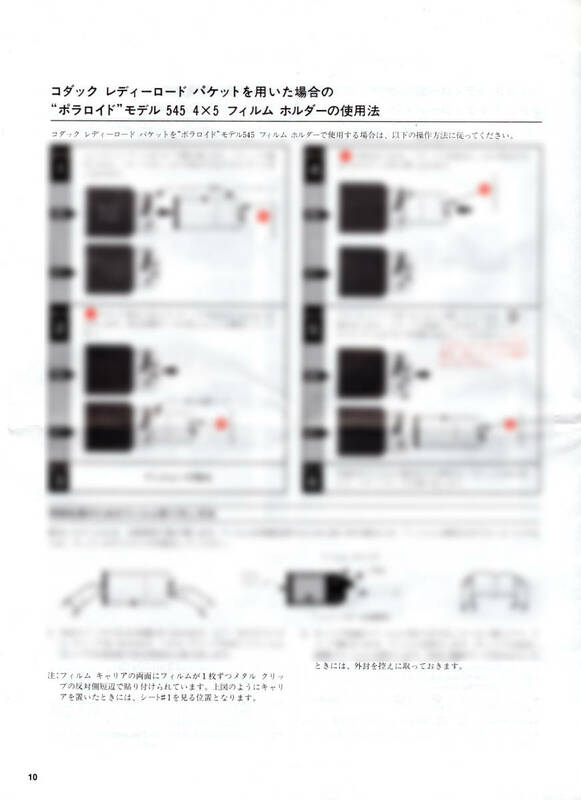 コダック Kodak READYLOAD レディーロード フィルムホルダー　の使用法