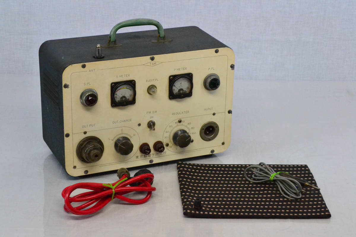 レトロ 東京静電子研究所 リレーテスター 通電のみ確認済み ジャンク 中古品