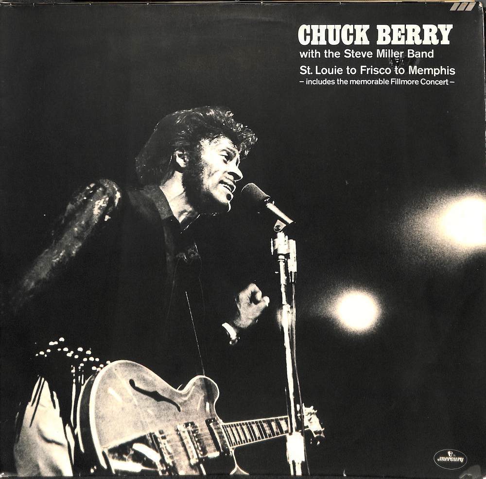 246090 CHUCK BERRY With The Steve Miller Band / St. Louie To Frisco To Memphis(LP)