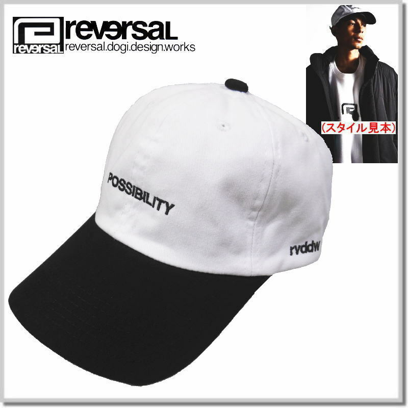 リバーサル reversal POSSIBILITY BB CAP rv20aw702-WHITE 帽子 キャップ