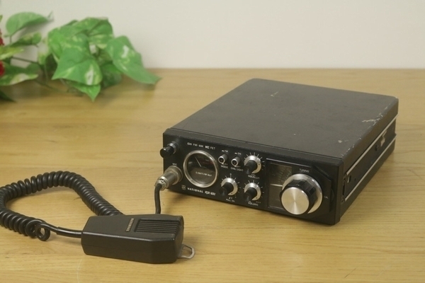 【ナショナル】ポータブル無線機（RJX-601）　通電OK 未チェック現状品