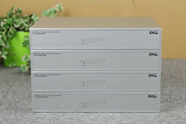 PCI FX-0404IMP スイッチングハブ４点セット [現状品]