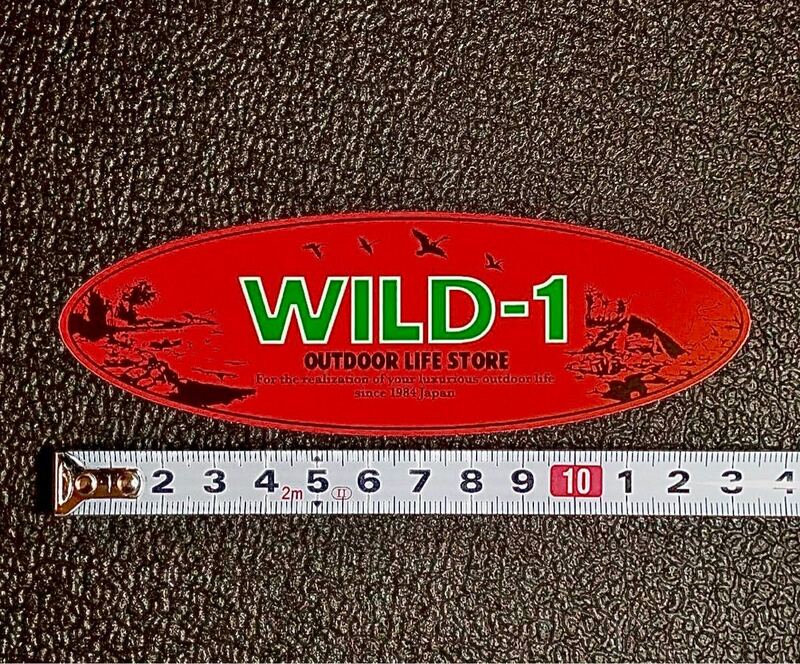 即決! WILD-1 非売品 ステッカー / COLEMAN・SNOW PEAK・BALLISTICS