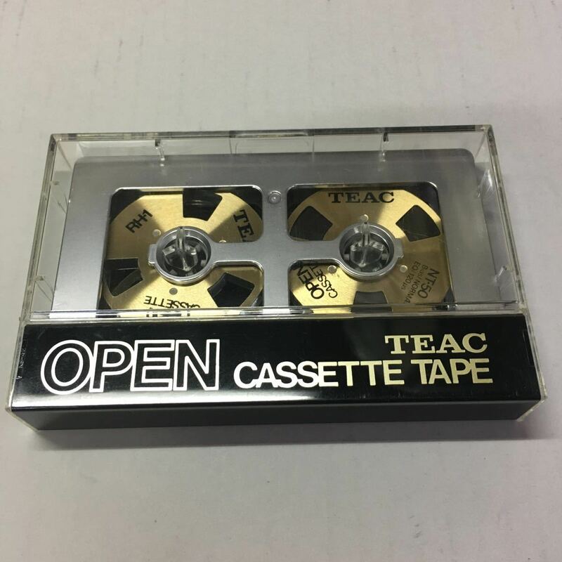 TEAC カセットテープ オープンリール　maxell テープ　オーカセ　パッケージ付き