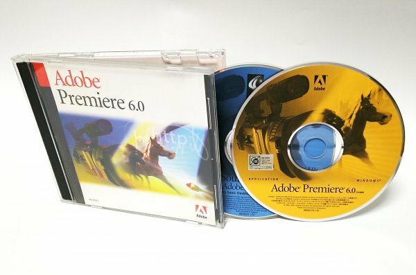 【同梱OK】 Adobe Premiere 6.0 / 動画編集ソフト / 映像制作 / Windows版