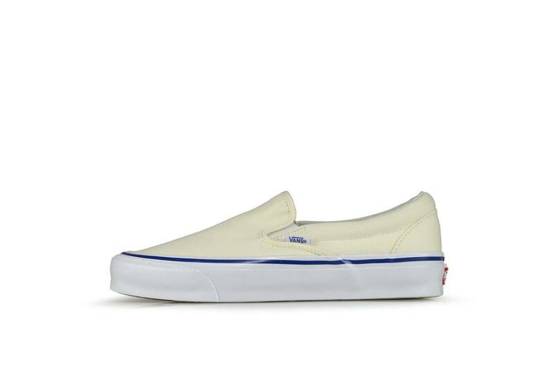 1【新品・即決】VANS OG Classic Slip-On 27.0cm ホワイト白バンズスリッポンカットスニーカーシューズ